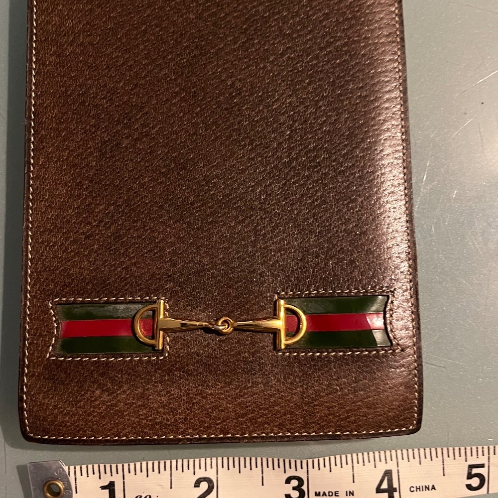 Gucci note pad with pen 4x6 never used